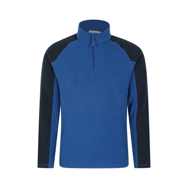 Mountain Warehouse Mens Ashbourne II Half Zip Fleece Top