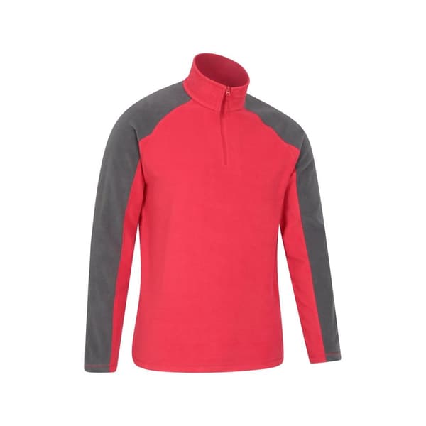 Mountain Warehouse Mens Ashbourne II Half Zip Fleece Top