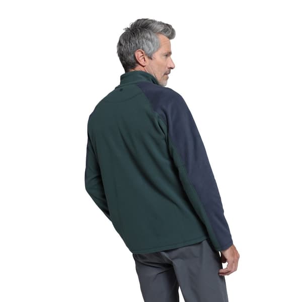 Mountain Warehouse Mens Ashbourne II Half Zip Fleece Top