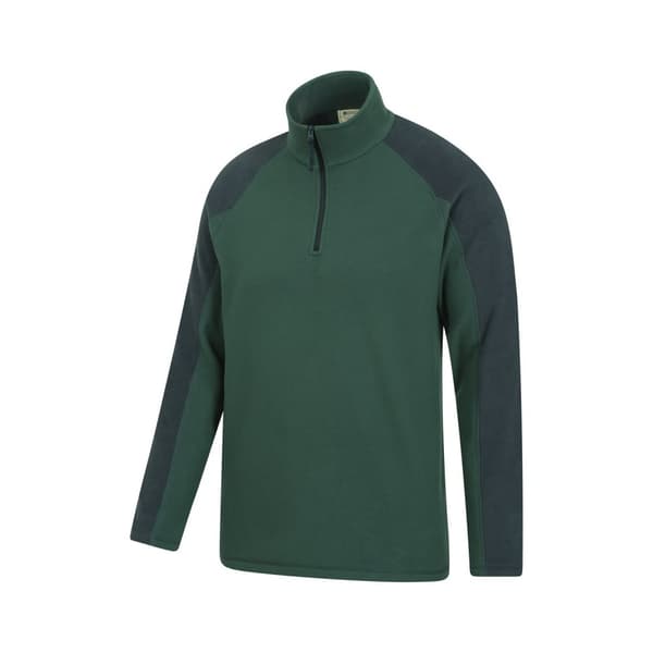 Mountain Warehouse Mens Ashbourne II Half Zip Fleece Top