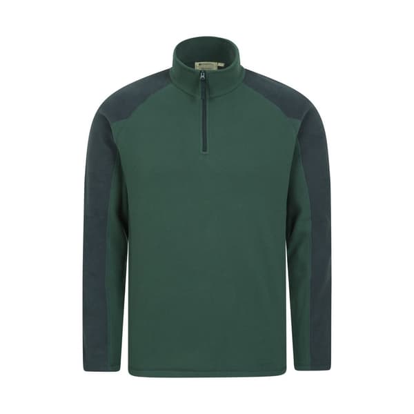 Mountain Warehouse Mens Ashbourne II Half Zip Fleece Top