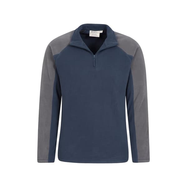 Mountain Warehouse Mens Ashbourne II Half Zip Fleece Top