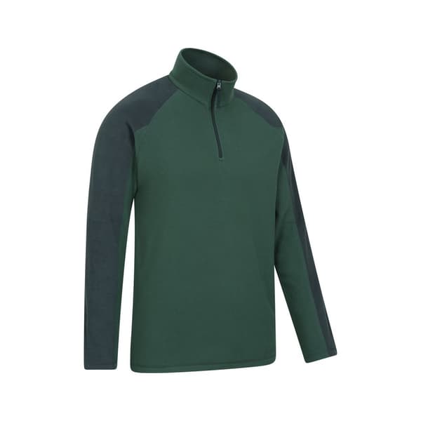 Mountain Warehouse Mens Ashbourne II Half Zip Fleece Top
