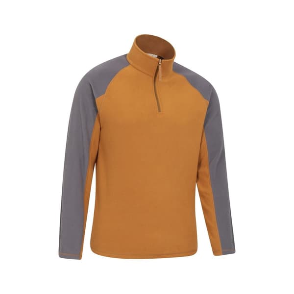 Mountain Warehouse Mens Ashbourne II Half Zip Fleece Top