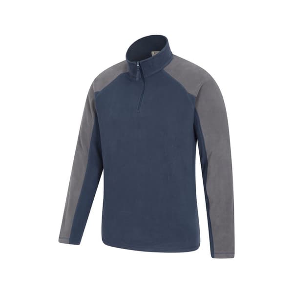 Mountain Warehouse Mens Ashbourne II Half Zip Fleece Top