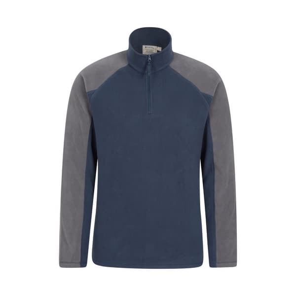 Mountain Warehouse Mens Ashbourne II Half Zip Fleece Top