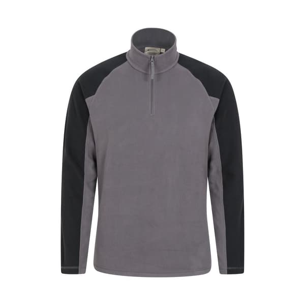 Mountain Warehouse Mens Ashbourne II Half Zip Fleece Top