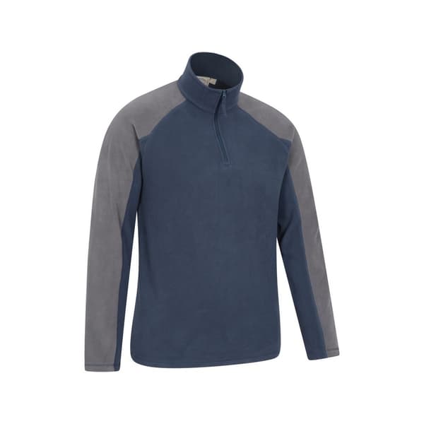 Mountain Warehouse Mens Ashbourne II Half Zip Fleece Top
