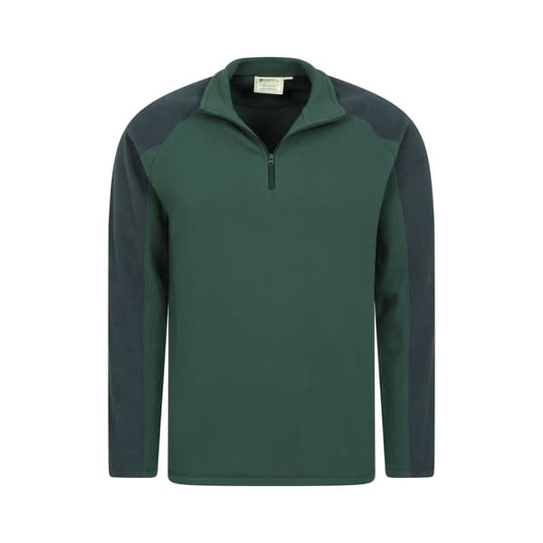 Mountain Warehouse Mens Ashbourne II Half Zip Fleece Top