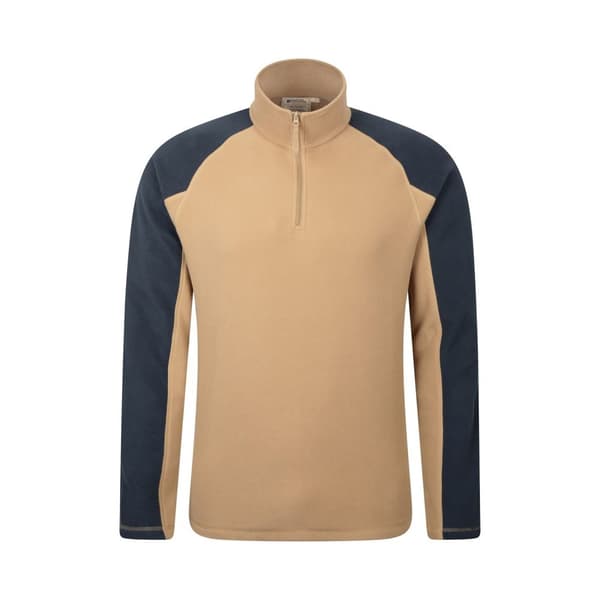 Mountain Warehouse Mens Ashbourne II Half Zip Fleece Top