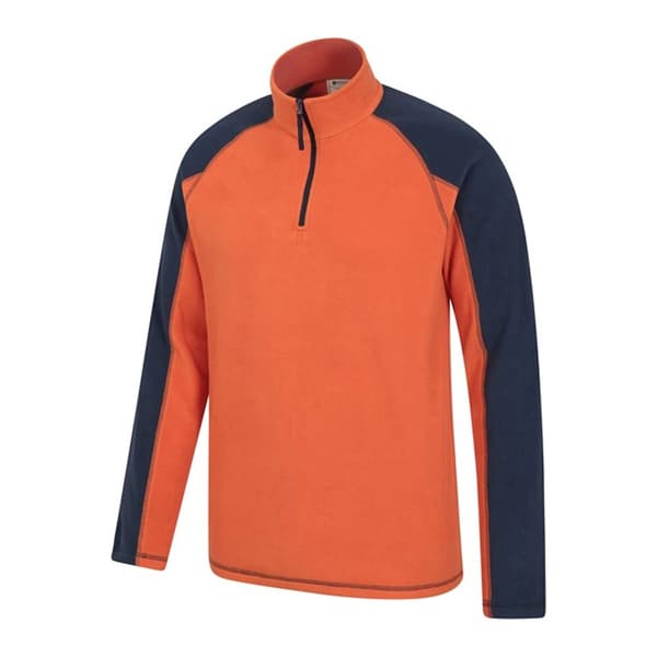 Mountain Warehouse Mens Ashbourne II Half Zip Fleece Top