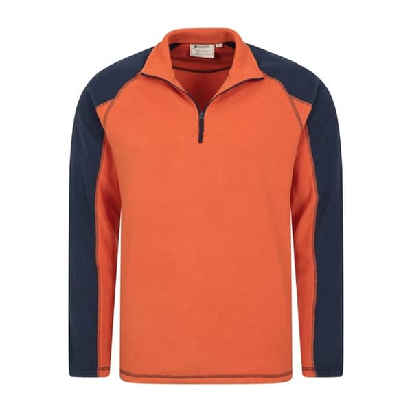 Mountain Warehouse Mens Ashbourne II Half Zip Fleece Top