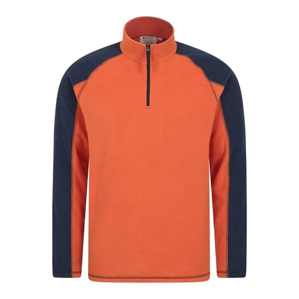 Mountain Warehouse Mens Ashbourne II Half Zip Fleece Top