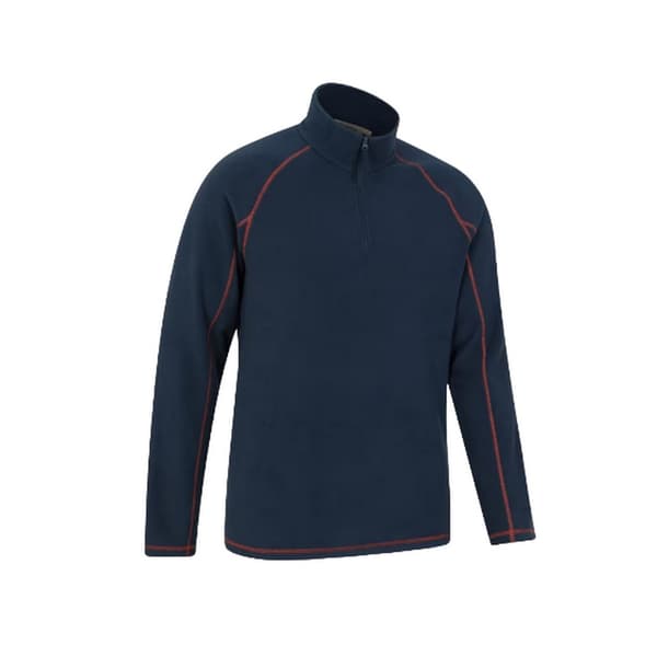 Mountain Warehouse Mens Ashbourne II Half Zip Fleece Top
