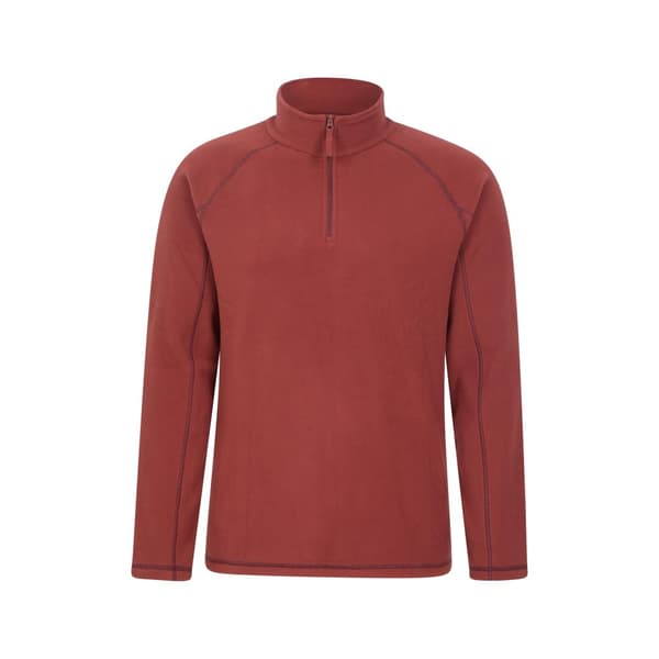 Mountain Warehouse Mens Ashbourne II Half Zip Fleece Top