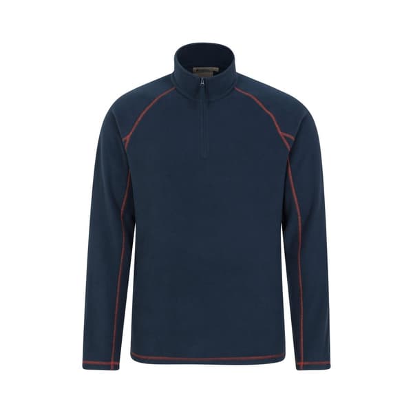Mountain Warehouse Mens Ashbourne II Half Zip Fleece Top