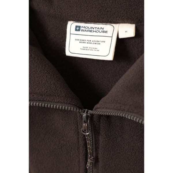 Mountain Warehouse Mens Cedar Half Zip Fleece Top
