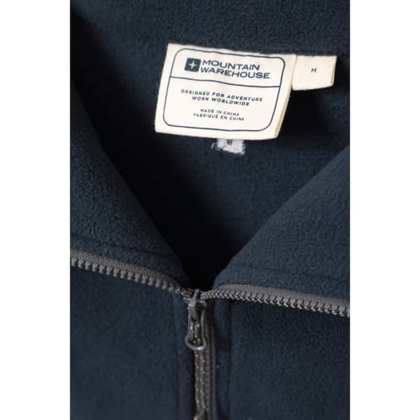 Mountain Warehouse Mens Cedar Half Zip Fleece Top