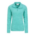 Miniatyrbilde 4 av 4: Mountain Warehouse Womens/Ladies Snowdon Melange Fleece Top