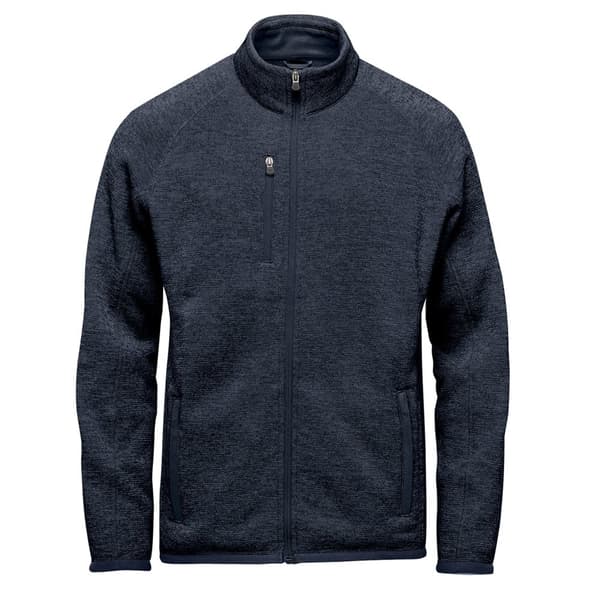 Stormtech Mens Avalante Heather Full Zip Fleece Jacket