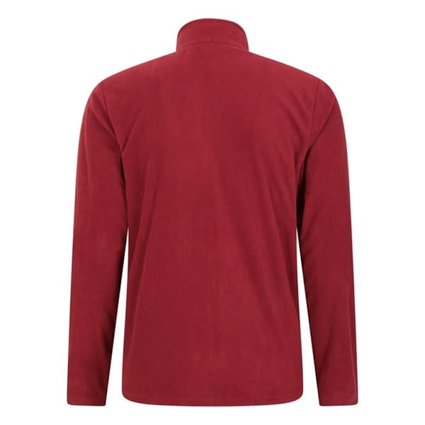 Mountain Warehouse Mens Camber II Camo Half Zip Fleece Top