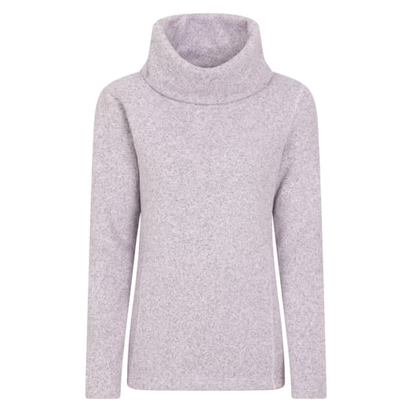 Mountain Warehouse Womens/Ladies Cowl Neck Fleece Top Lilac 10 UK