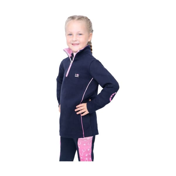 Little Rider Ponny Fantasy-tröja för flickor Navy/Pink 5-6 Years