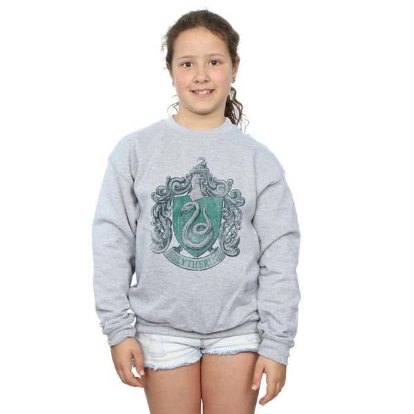 Harry Potter Slytherin-tröja i bomull för flickor