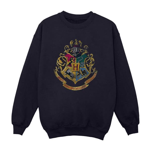 Harry Potter Girls Hogwarts Houses Cotton Sweatshirt