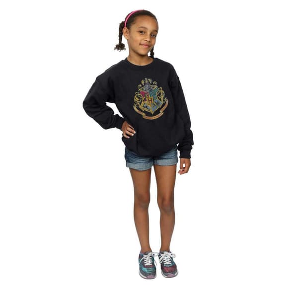 Harry Potter Girls Hogwarts Houses Cotton Sweatshirt