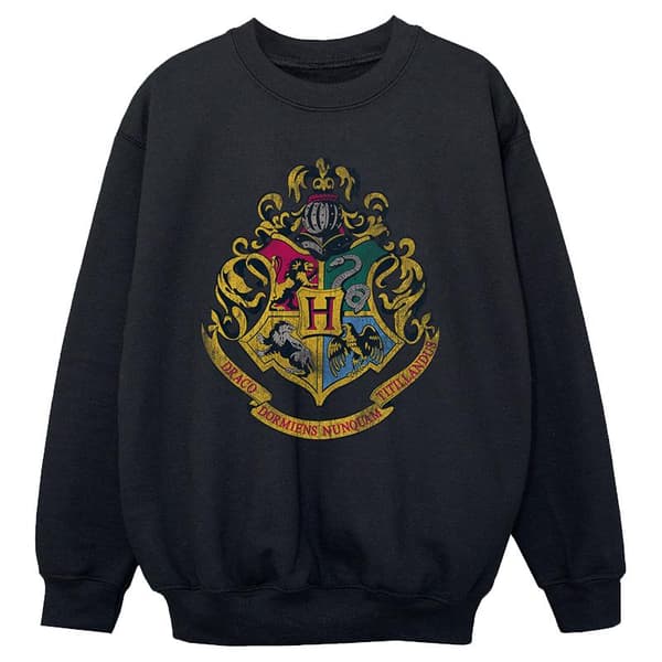Harry Potter Girls Hogwarts Houses Cotton Sweatshirt