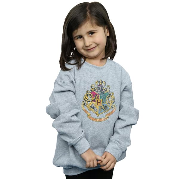 Harry Potter Girls Hogwarts Houses Cotton Sweatshirt