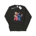 Miniatyrbild 1 av 5: Lilo & Stitch Dam/Tjej Klassisk Sweatshirt i Heather