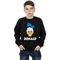 Miniatyrbilde 4 av 5: Disney Boys Donald Duck Face Cotton Sweatshirt