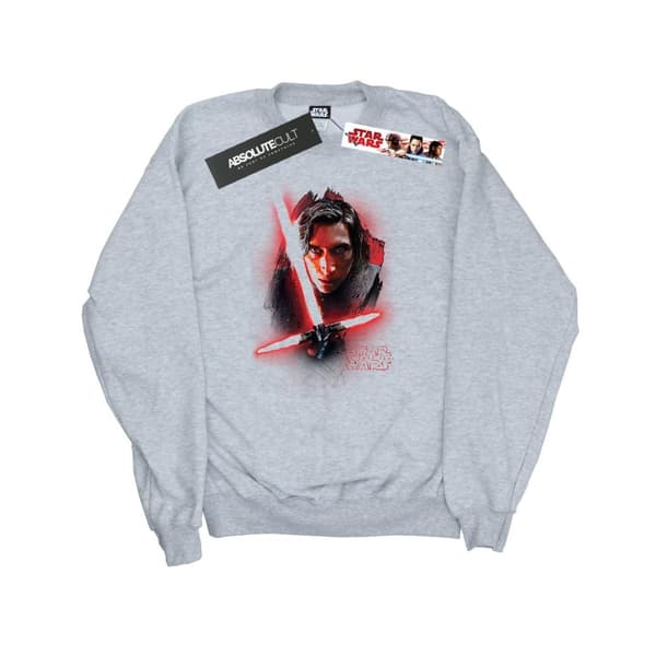 Star Wars: The Last Jedi Kylo Ren-tröja i borstad bomull för herrar