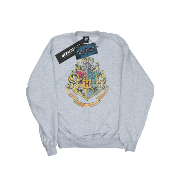 Harry Potter Sweatshirt i bomull med Hogwarts-emblem