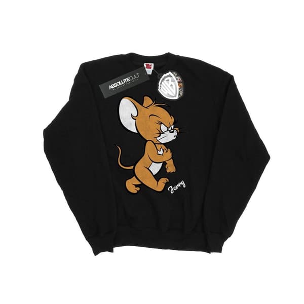 Tom and Jerry Angry Mouse-tröja i bomull för flickor