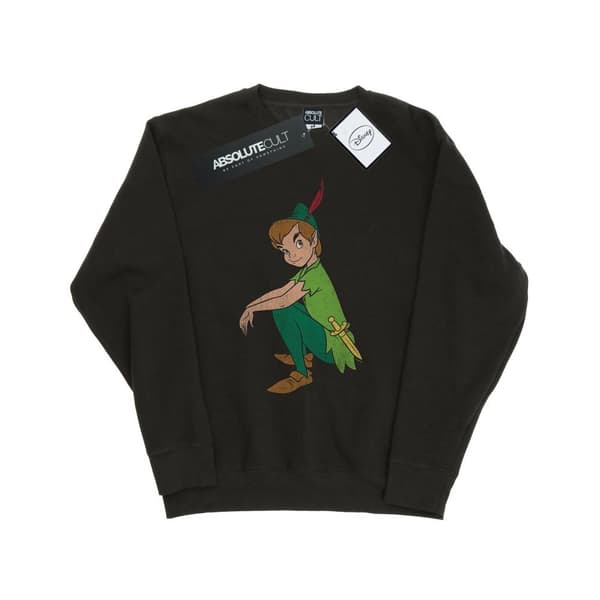 Peter Pan Dam/Tjej Klassisk Sweatshirt i Heather