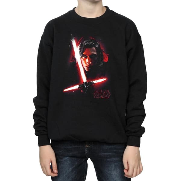 Star Wars: The Last Jedi Kylo Ren-tröja i borstad bomull för pojkar