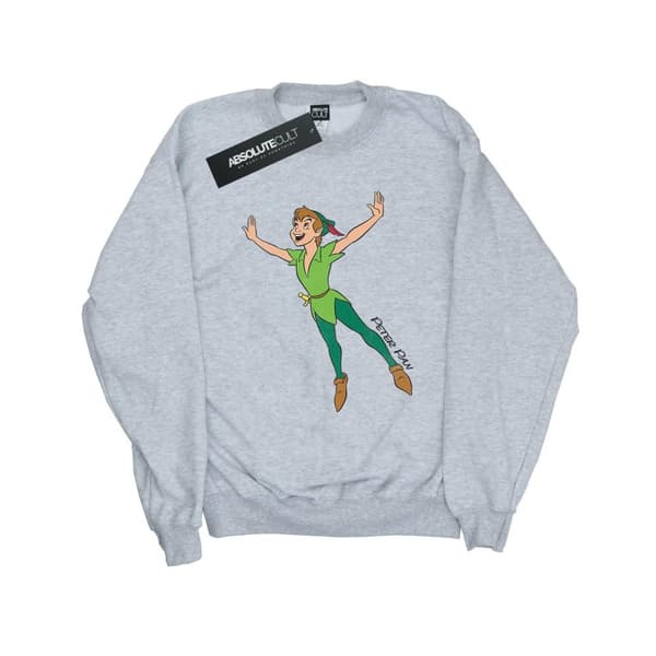 Peter Pan Girls Classic Flying Cotton Sweatshirt
