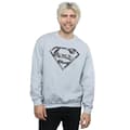 Miniatyrbilde 2 av 5: Superman Mens Marble Effect Logo Sweatshirt