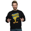 Miniatyrbilde 4 av 5: Looney Tunes Mens Classic Tweety Cotton Sweatshirt