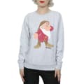 Miniatyrbilde 5 av 5: Snow White And The Seven Dwarfs Womens/Ladies Classic Grumpy Heather Sweatshirt