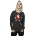 Miniatyrbilde 2 av 5: Snow White And The Seven Dwarfs Womens/Ladies Classic Grumpy Heather Sweatshirt