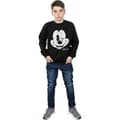 Miniatyrbild 3 av 5: Disney Sweatshirt i bomull med Musse Pigg-ansikte för pojkar
