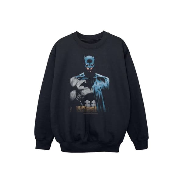Batman Boys Close Up Cotton Sweatshirt