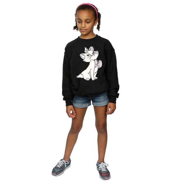 The Aristocats Girls Marie Cotton Sweatshirt