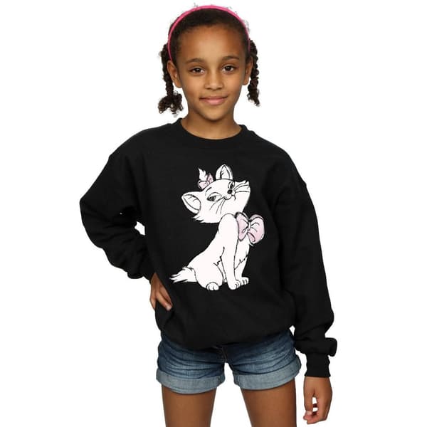 The Aristocats Girls Marie Cotton Sweatshirt