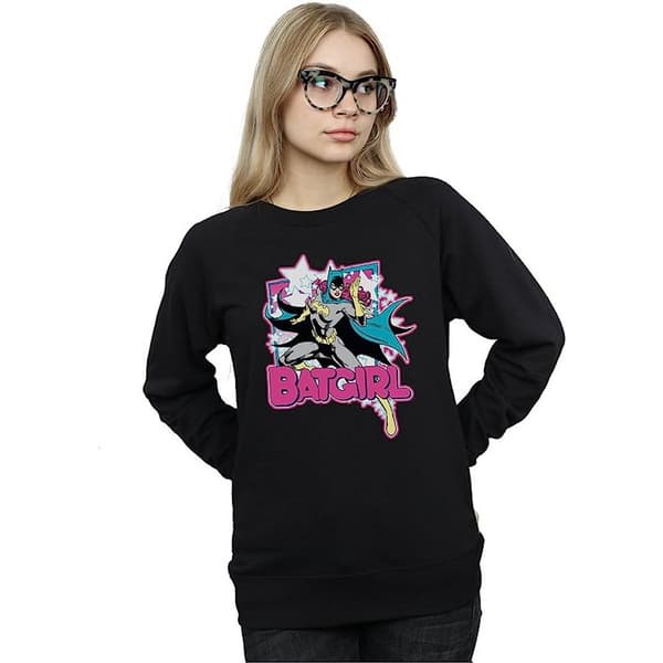 DC Comics Womens/Ladies Leap Batgirl Sweatshirt