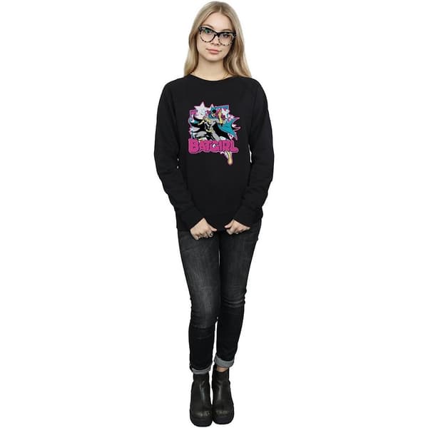 DC Comics Womens/Ladies Leap Batgirl Sweatshirt